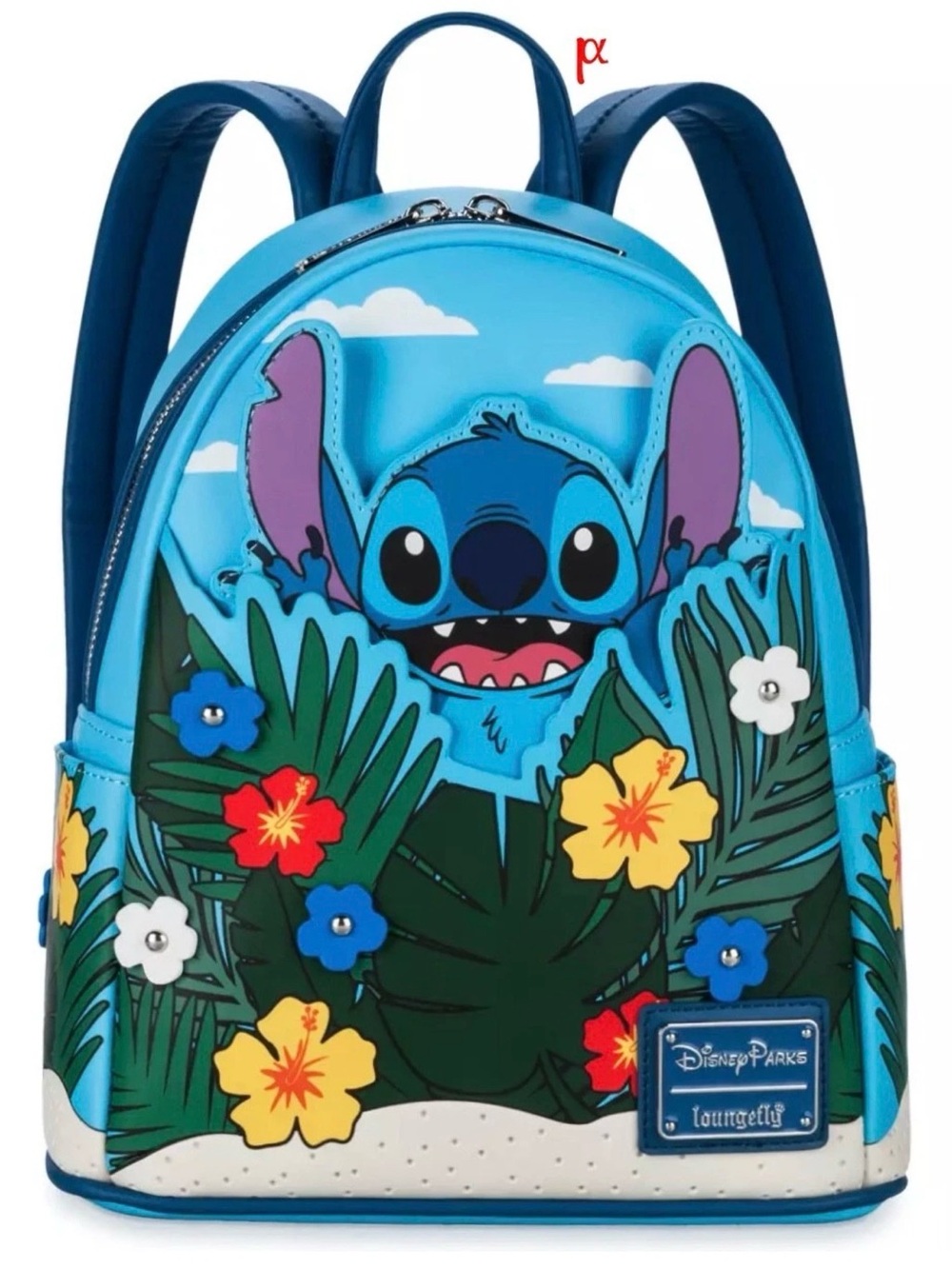 Loungefly Disney Lilo & Stitch Hide & Seek Pop Floral Mini Backpack Parks EXCLUS